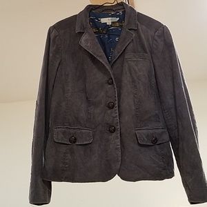 Boden Corduroy Button Down Blazer Jacket